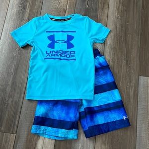 Boys Under Armour Swim set